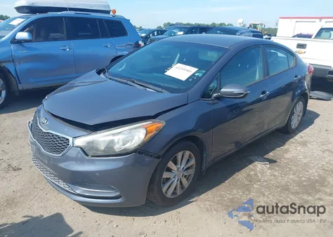 2014 Kia Forte Lx из США, поврежденный, VIN KNAFX4A63E5195860